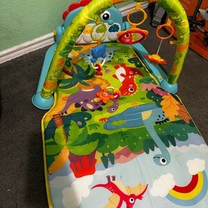 Amazon Colorful Dinosaur Activity Gym